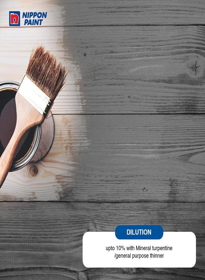 Nippon Paint طلاء نيبون الصناعي بوديلاك (متوسط) (500 مل، رمادي دخاني، عبوة واحدة) - Image 3